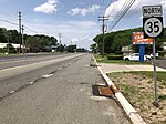 2018-05-26 14 06 06 View north along New Jersey State Route 35 at Bloomfield Avenue in Ocean Township, Monmouth County, New Jersey